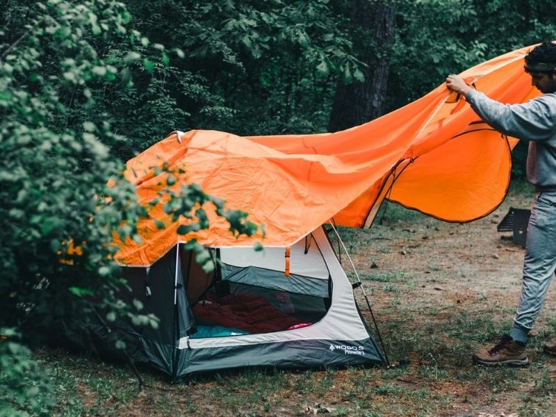 how to make a camping tent waterproof