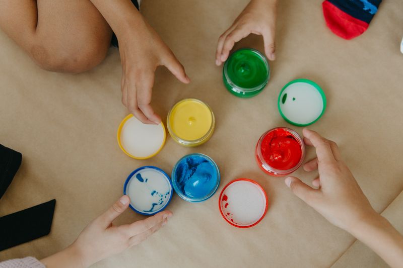 You can mix 3 colors red, yellow and blue to make brown easily
