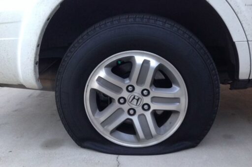 how to change a flat tire