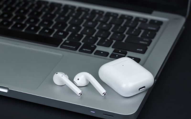 How do I connect my airpods to my laptop with macOS